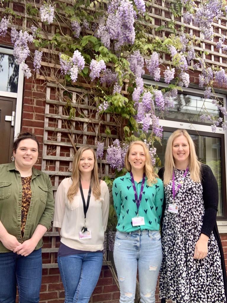 Kayla and her colleagues at university of Warwick