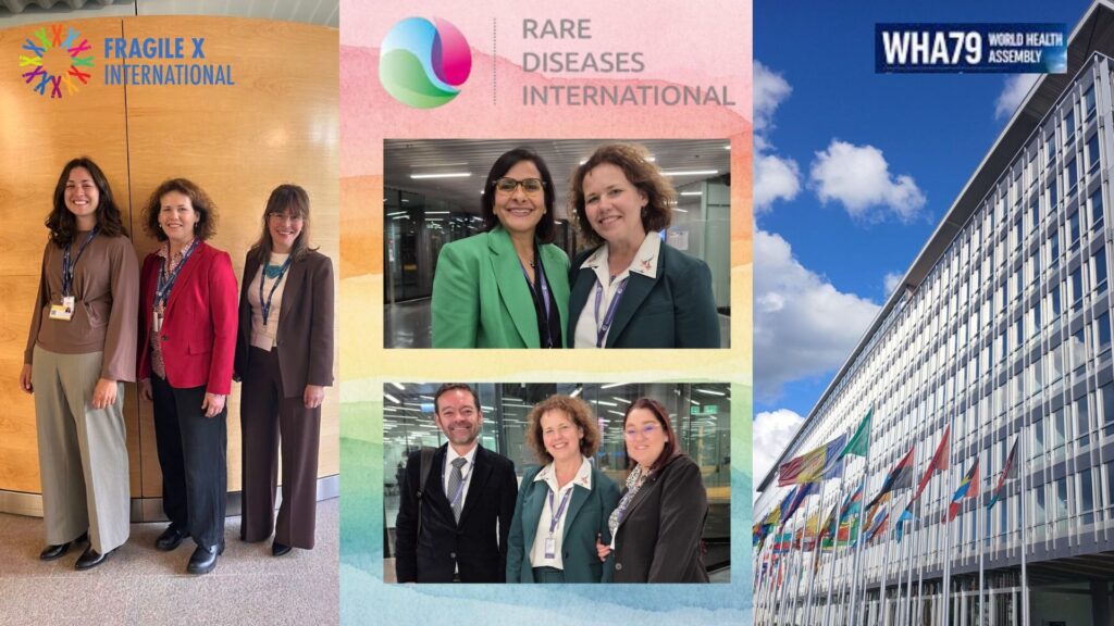 FraXI’s President Dr Kirsten Johnson at the 79th World Health Assembly