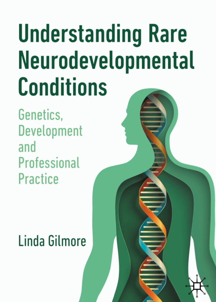 Understanding rare neurodevelopmental conditions - a green drawing of a human body